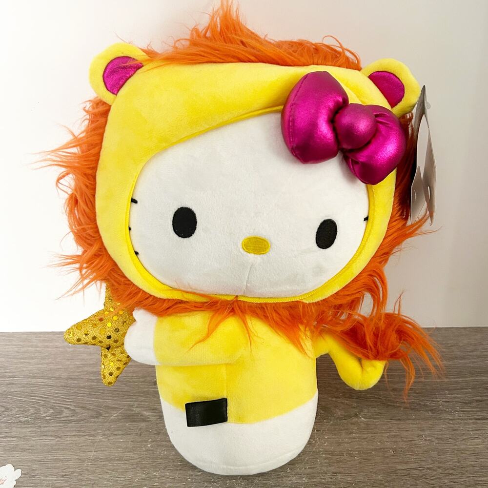 KIDROBOT x Hello Kitty Sanrio Collaboration Zodiac Leo Stuffed Animal Plush NWT